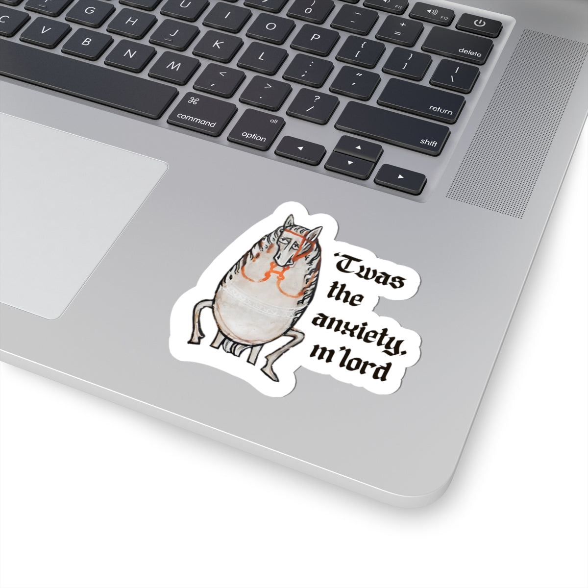 'Twas the Anxiety Sticker