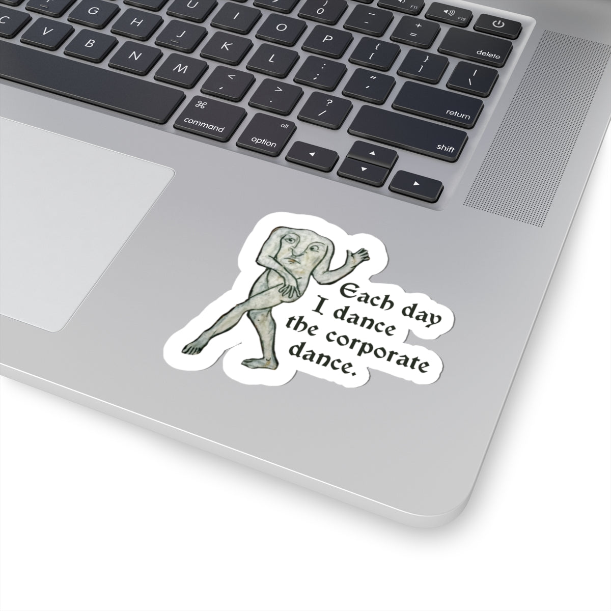 Dancing the Corporate Dance Sticker