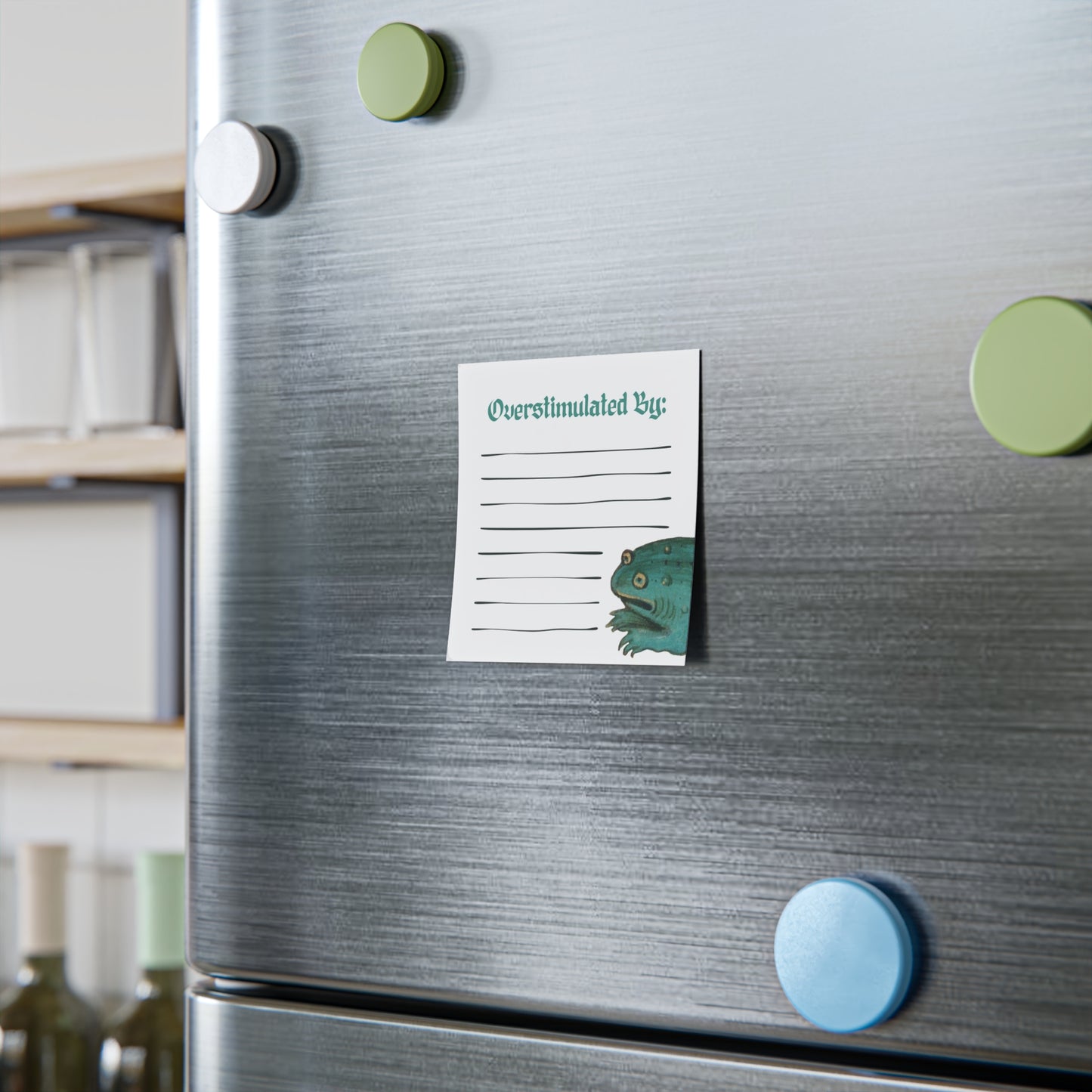 Overstimulated Post-it® Notepad