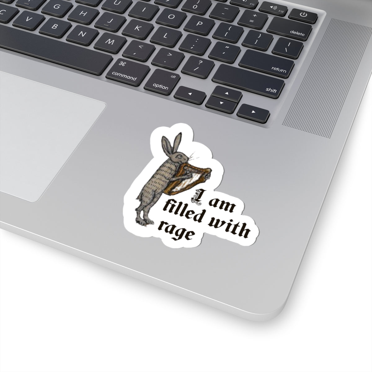 Filled With Rage Sticker