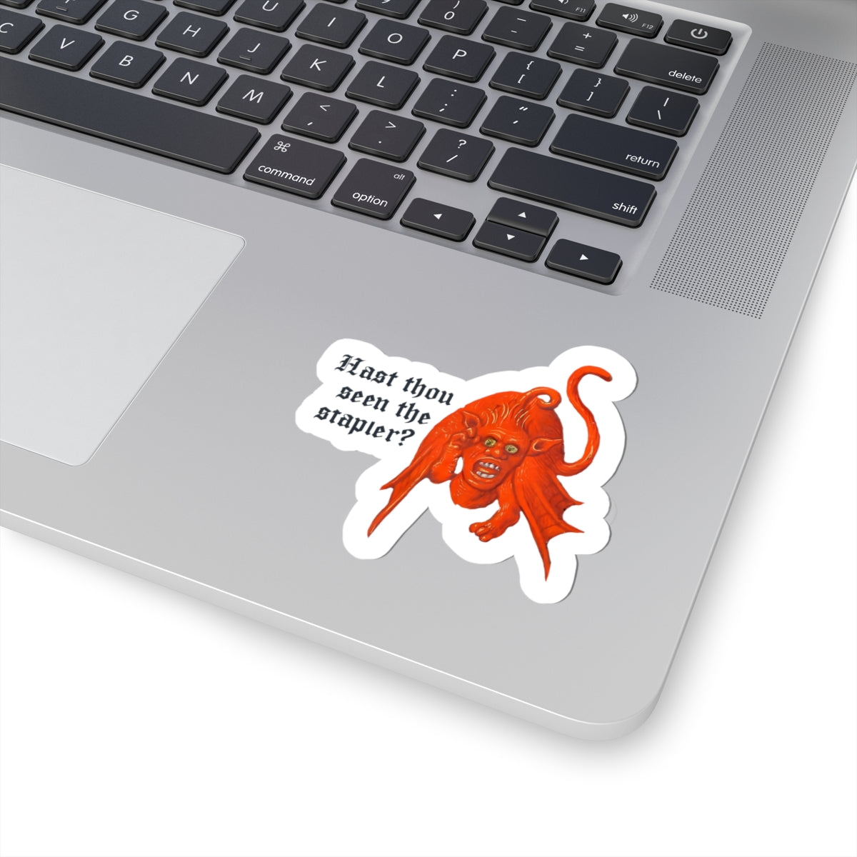 Have You Seen the Stapler Sticker