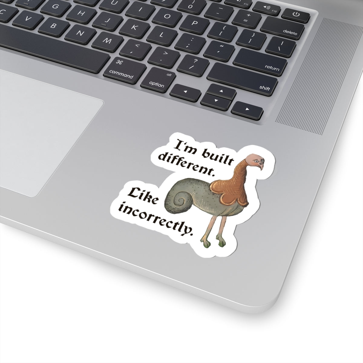 Built Different Sticker