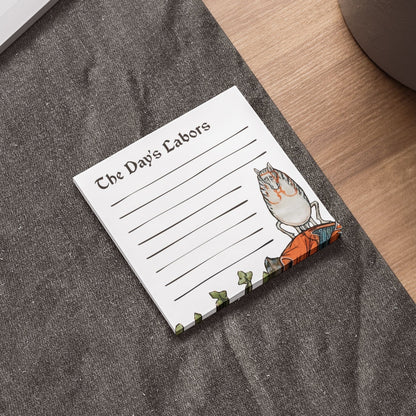 The Day's Labors Post-it® Notepad