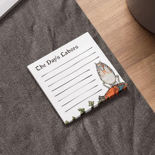 The Day's Labors Post-it® Notepad