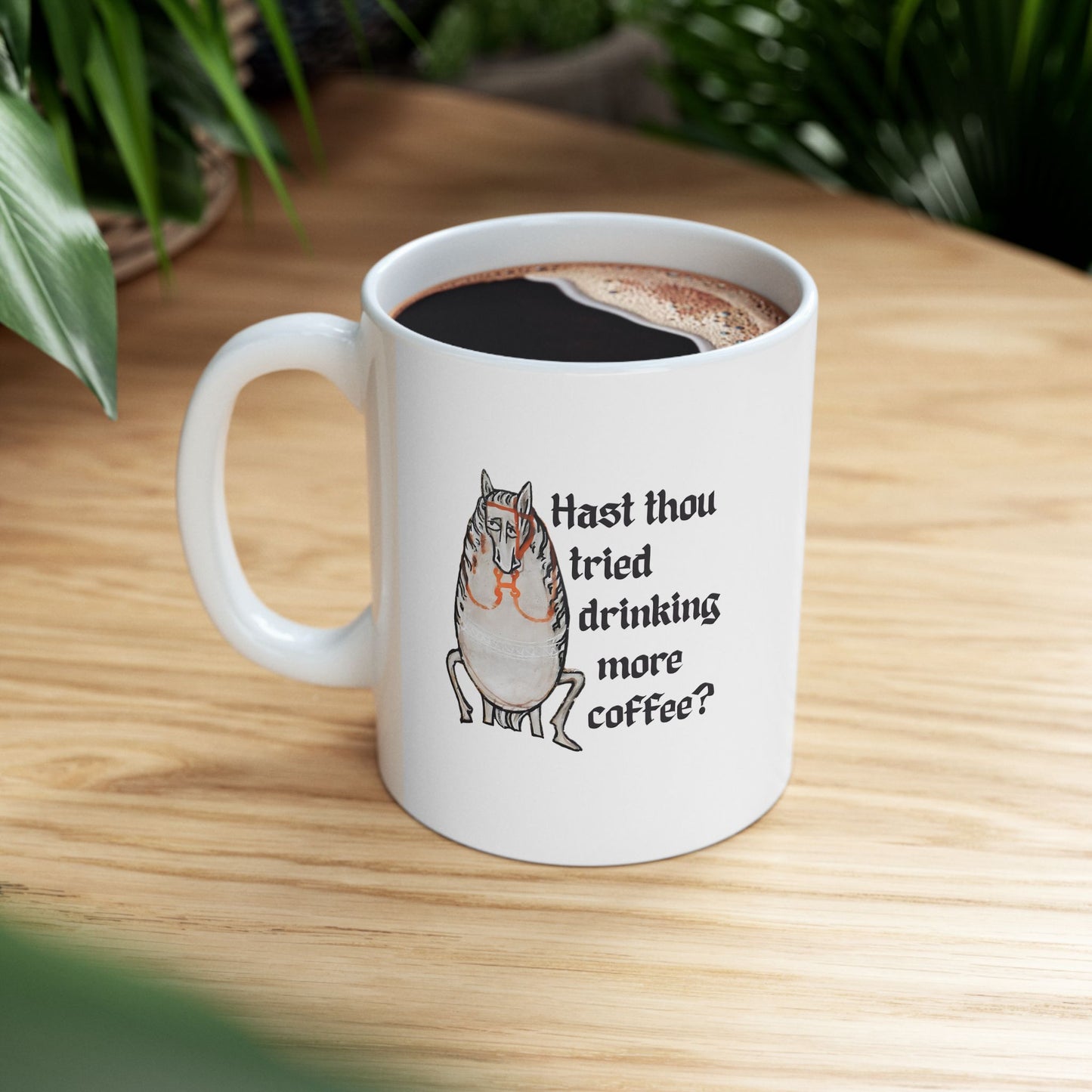 Drink More Coffee Ceramic Mug