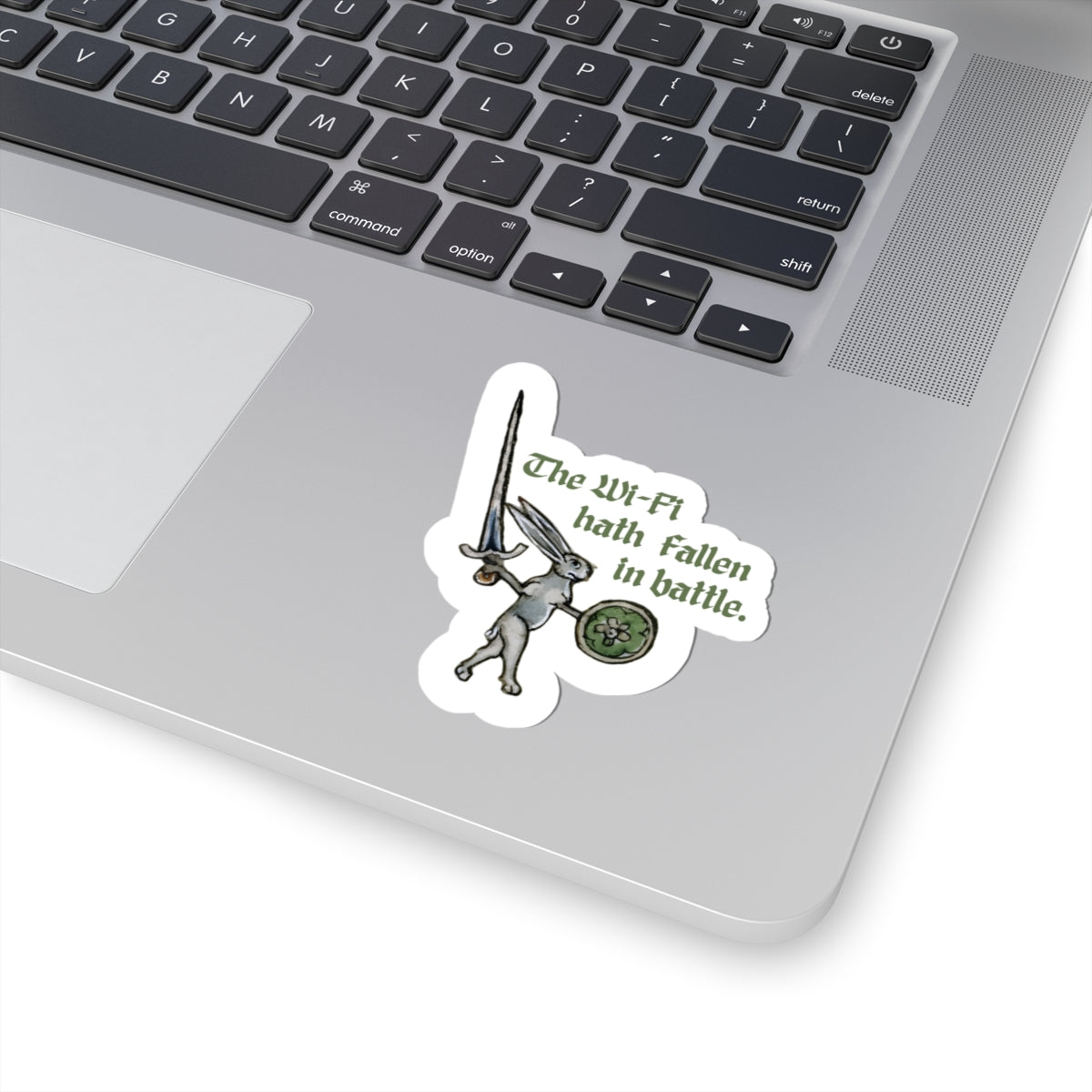 The WiFi Hath Fallen Sticker
