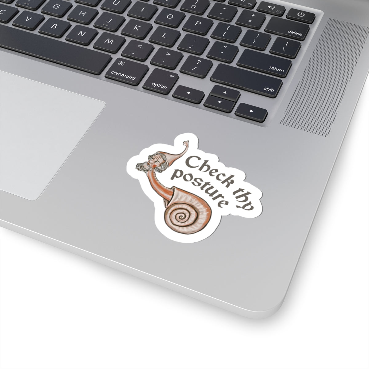 Check Thy Posture Sticker