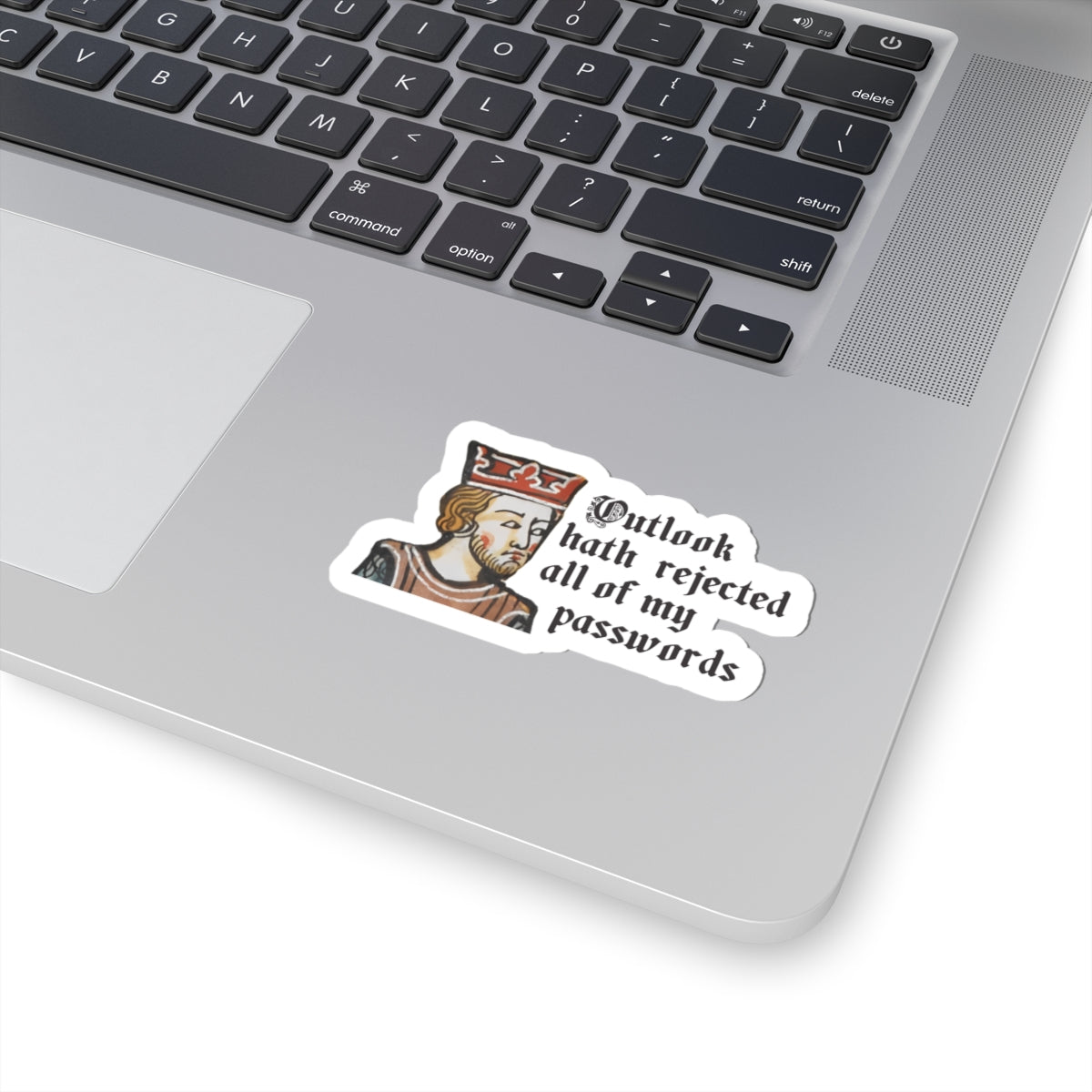 Outlook Password Sticker