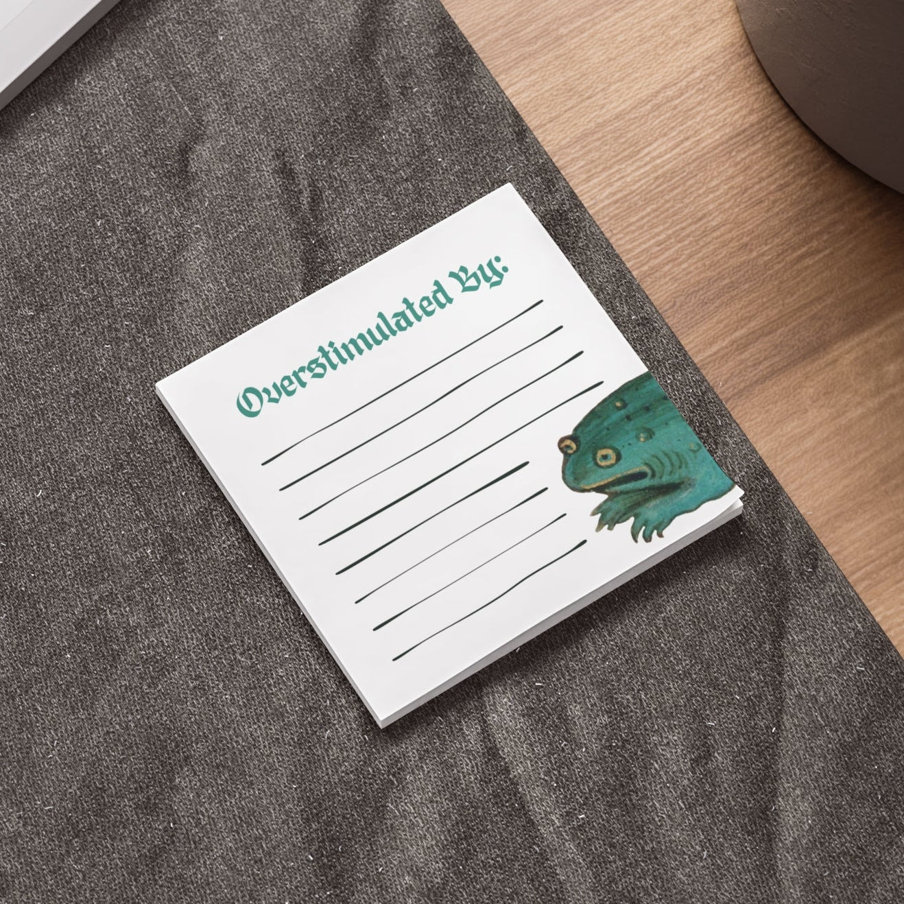 Overstimulated Post-it® Notepad