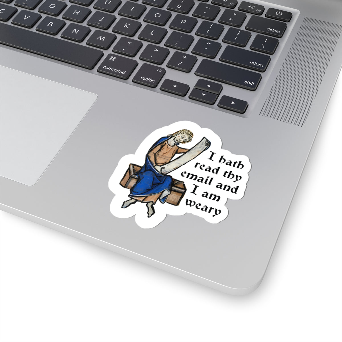 Weary Emails Sticker