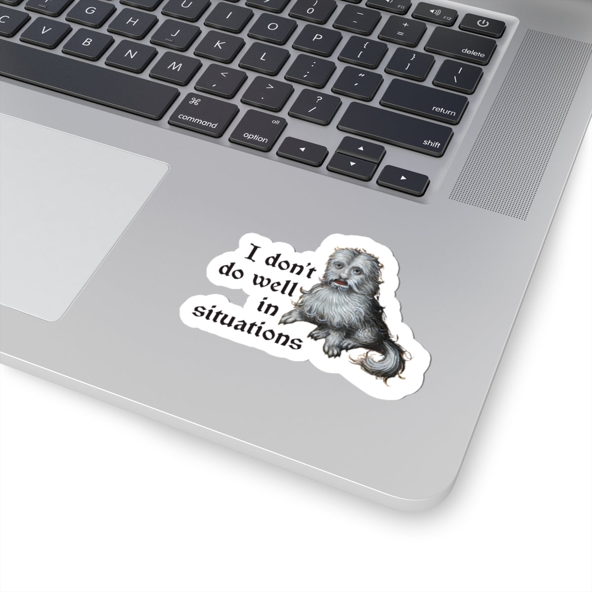 I Don't Do Well in Situations Sticker