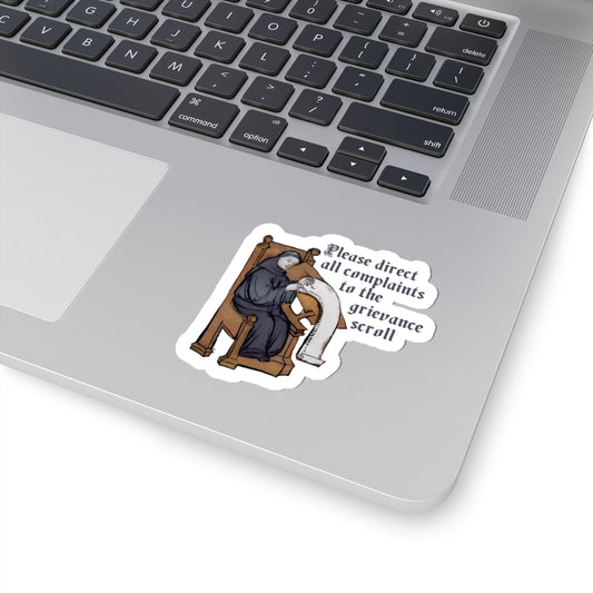 Grievance Scroll Sticker
