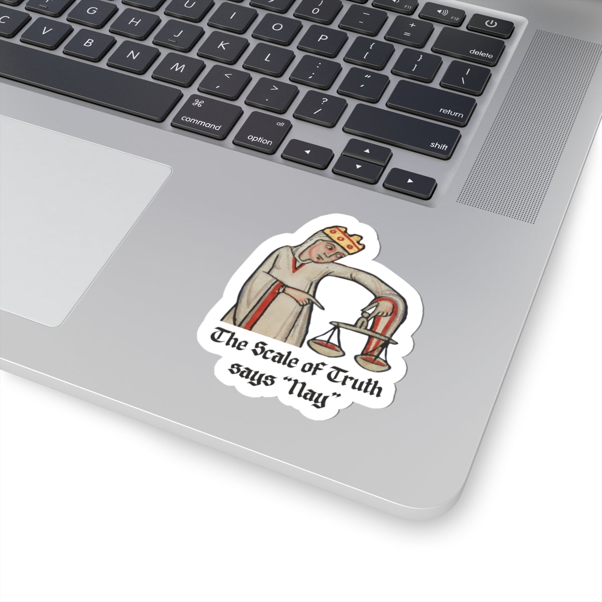 Scale of Truth Sticker