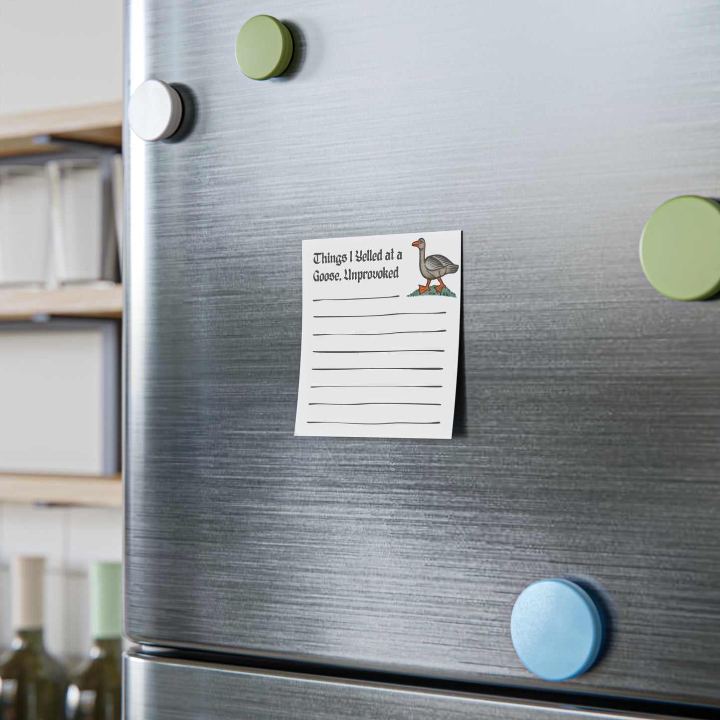 Unprovoked Goose Post-it® Notepad